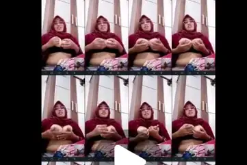 Vcs Sama Stw Jilbab Pamer Tete Gede Ngondoy poster