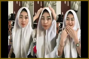 Video Blunder Pap Nenen Shella Tiktoker Hijab poster